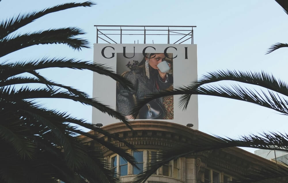 GUCCIの広告塔